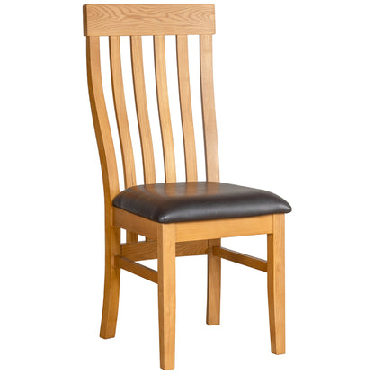 Dess Waterfall Dining Chair Ash