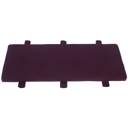 Inver Bench Pad Maroon