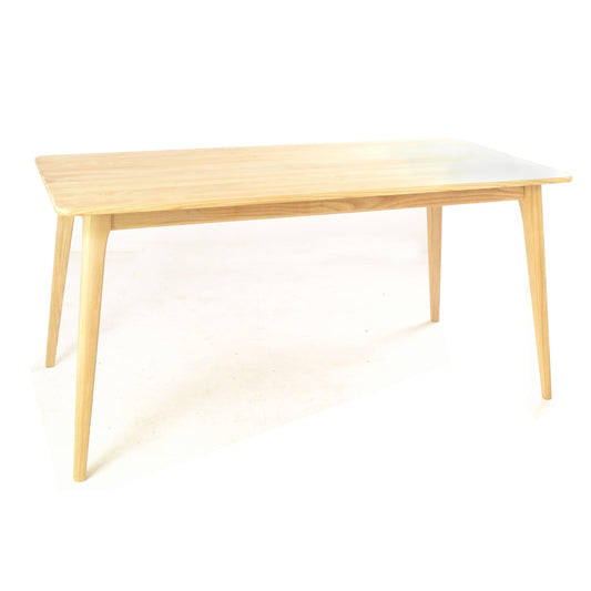 Malmo 6 Seater Dining Table Sungkai Wood Scandinavian style