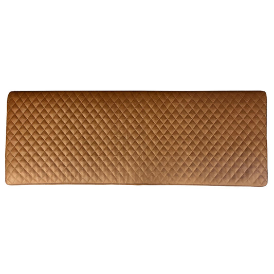 Parkmore Bench Pad Dark Brown PU Leather