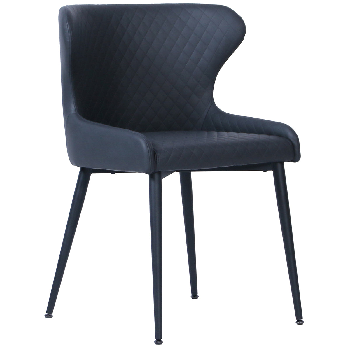 Parkmore Dining Chair Grey PU Leather