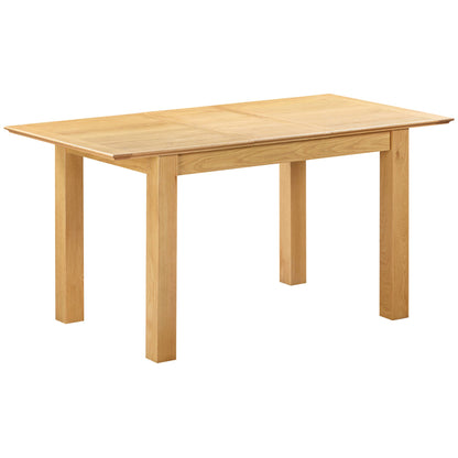 Stowe 4-6 Seater Extending Dining Table Oak extended