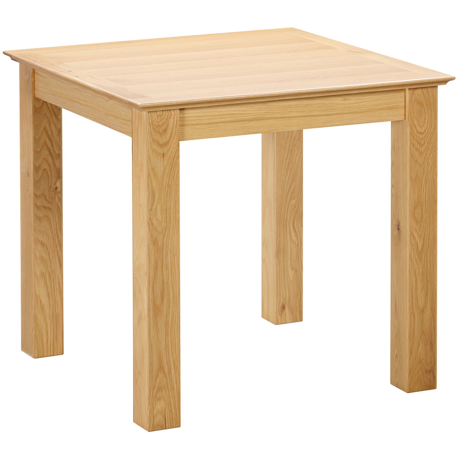 Stowe 4 Seater Square Dining Table Oak