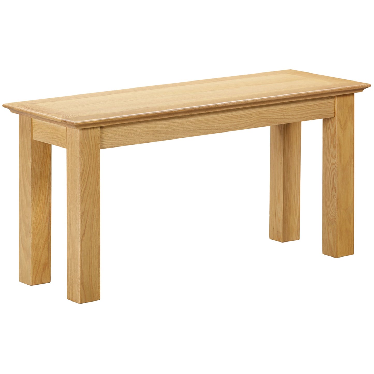 Stowe 90cm Small Dining Bench Oak